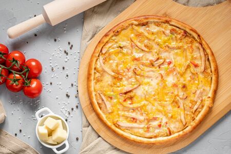 Пицца Чиккен Барбекю