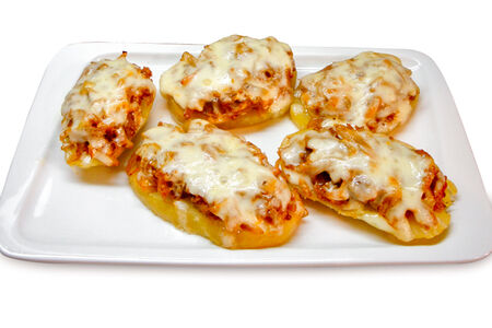 Картофель запеченный с капустой