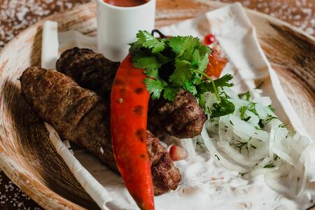 Люля-кебаб из баранины