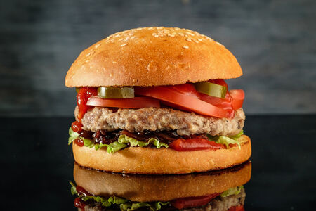 Острый с соусом BBQ