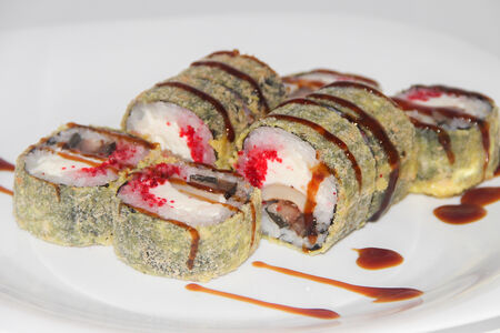 Горячий ролл Унаги хот