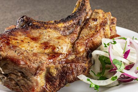 Шашлык из cвинoй корейки