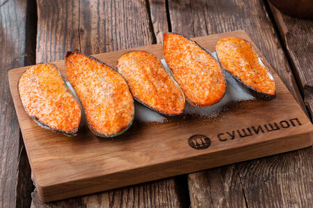 Мидии запечённые