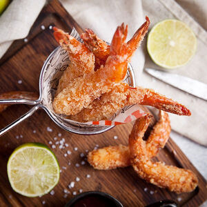 Хрустящие креветки «Чили»