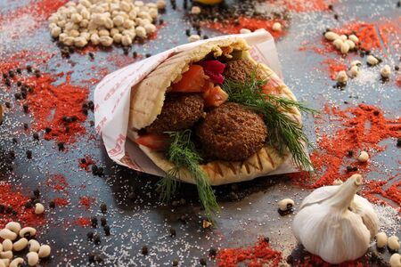 Фалафель в пите