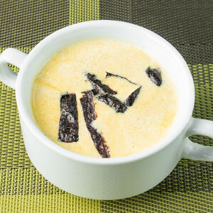 Крем-суп из лосося