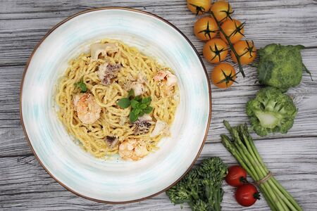 Паста с морепродуктами