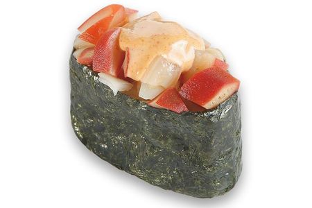 Гункан с острым моллюском