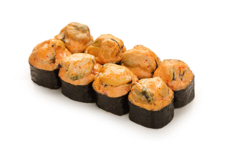 Запечённый ролл Гранд с мидиями