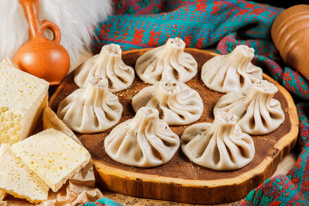 Хинкали с сыром