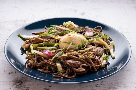 Соба с говядиной