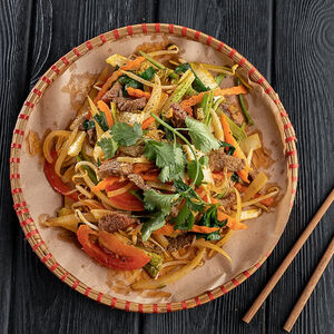 Жареная лапша Фо Сао Бо