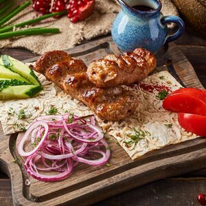 Люля-кебаб из цыпленка