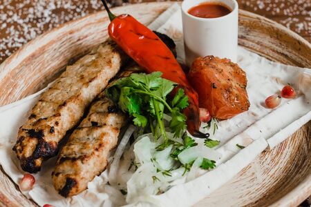 Люля-кебаб из курицы