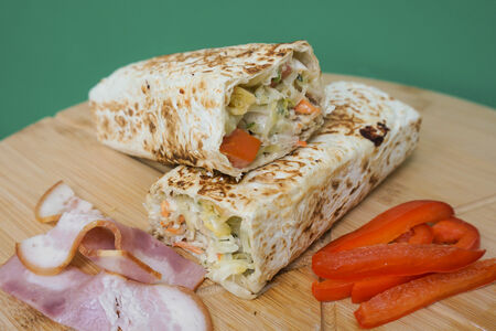 Шаверма Фирменная Барбекю в лаваше