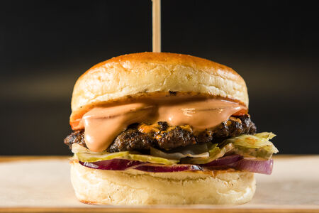 Бургер классический с курицей