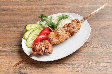 Куриный шашлык