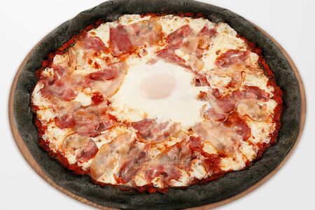 Пицца Карбонара Блэк