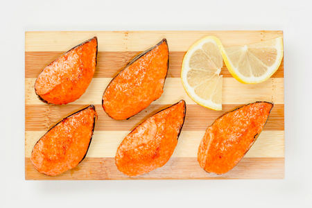 Мидии запеченные