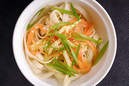 Удон с овощами