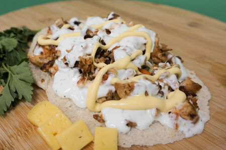 Шаверма сырная в пите