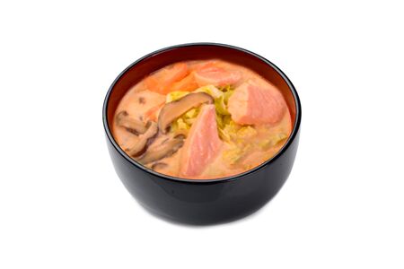 Суп Том Ям Сливочный с лососем