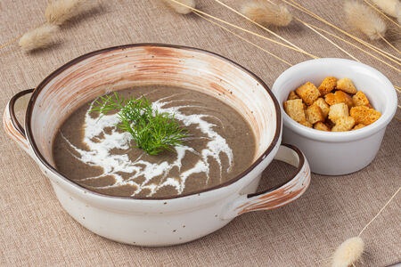 Крем-суп из шампиньонов