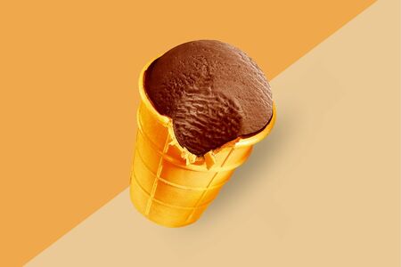 Вафельный стаканчик Золотой стандарт шоколадный