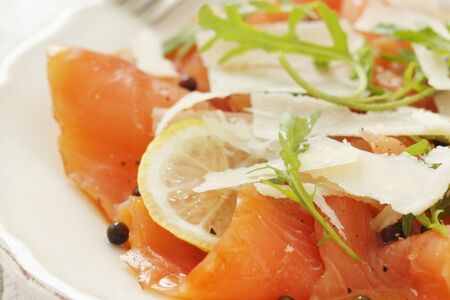 Карпаччо из семги