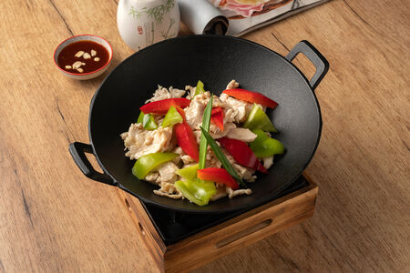 Цыпленок с овощами