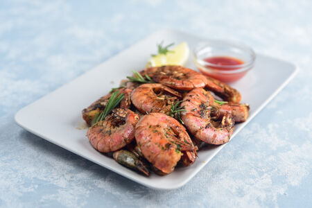 Лангустины жареные