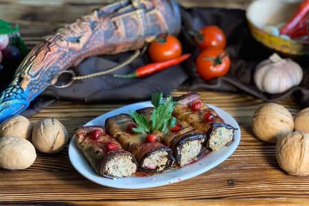 Баклажаны пикантные