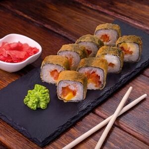 Ролл горячий Чиз лосось