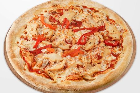 Пицца с курицей