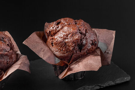 Маффин шоколадный с шоколадной крошкой