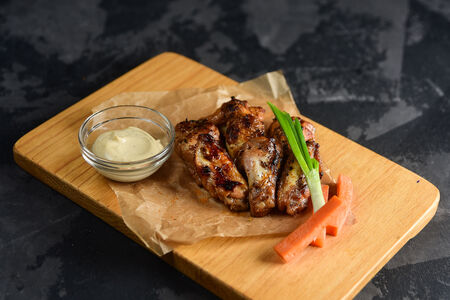 Крылышки в мексиканском соусе