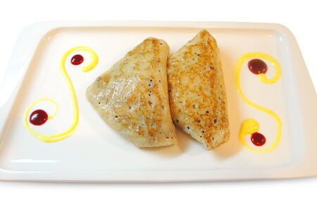 Блинчики с грибами