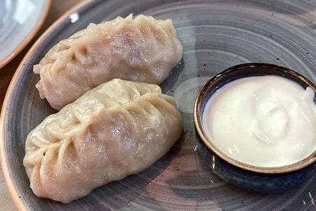 Манты с говядиной