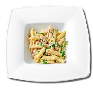 Паста с беконом