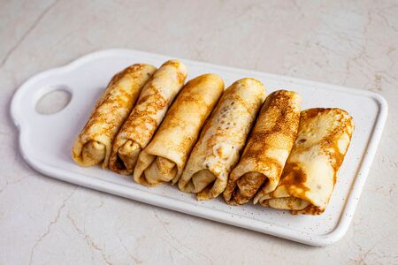 Блинчики с творогом