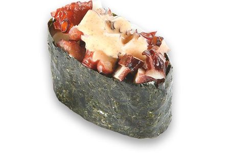 Гункан с острым осьминогом