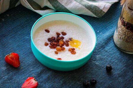 Каша рисовая на молоке