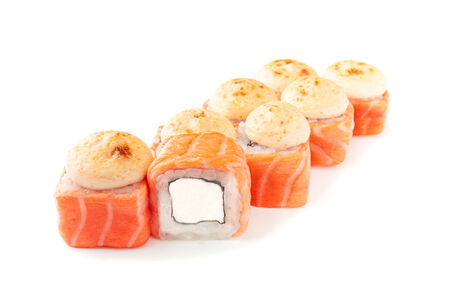 Запеченный ролл Филадельфия