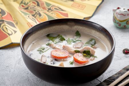 Суп Грин карри чикен