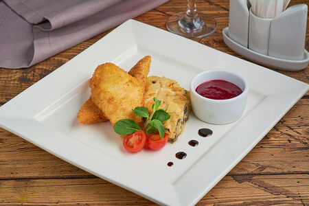 Судак с молодым картофелем