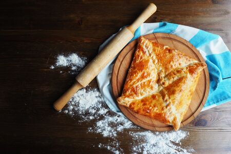 Хачапури слоеное