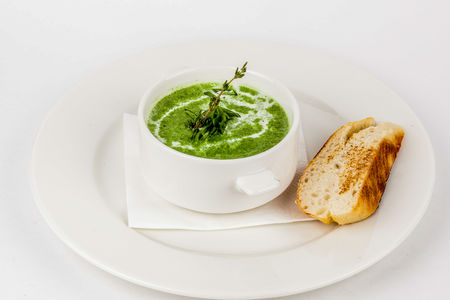 Крем-суп из шпината