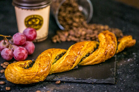 Косичка с шоколадом