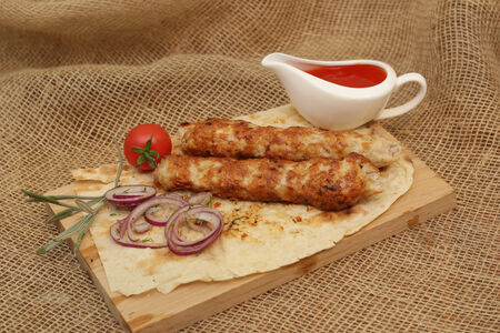 Люля-кебаб из свинины