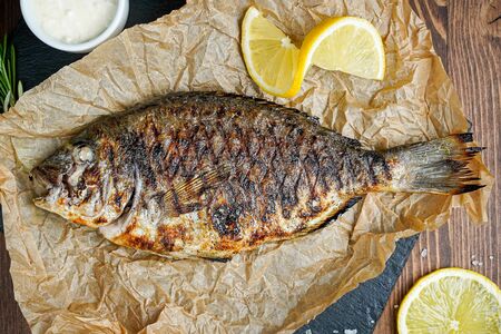 Дорадо на углях